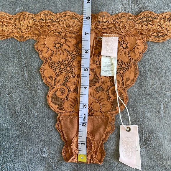 String me a thong - we are HAH(FP) - SZ L - Brown sugar - NWT - Picture 6 of 7